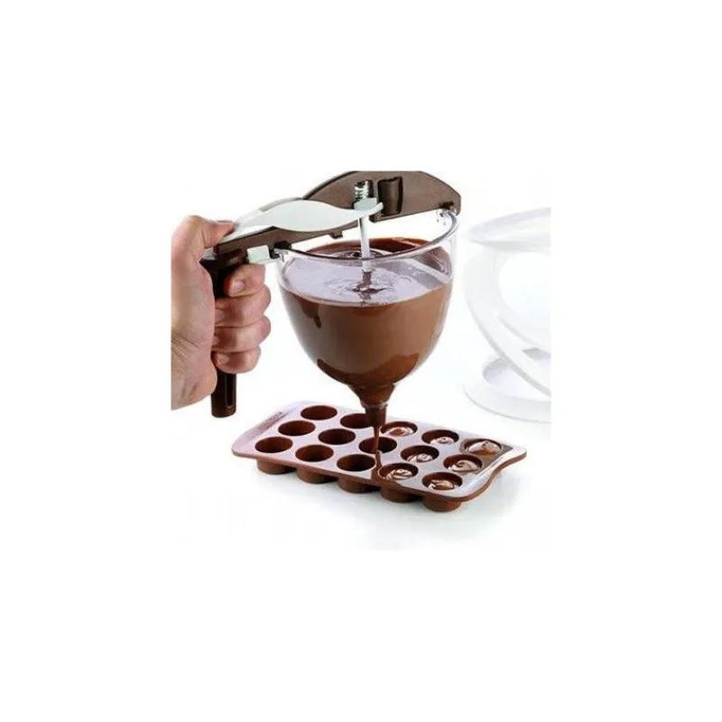 EASY CHOC Entonnoir À Piston*Entonnoir à piston 0,80 L Funnel Choc