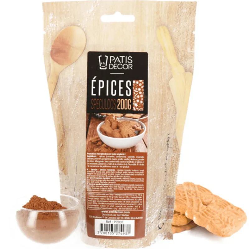 PATISDECOR Préparation Pâtisserie | Epices*Epices Spéculoos 200 g Patisdécor