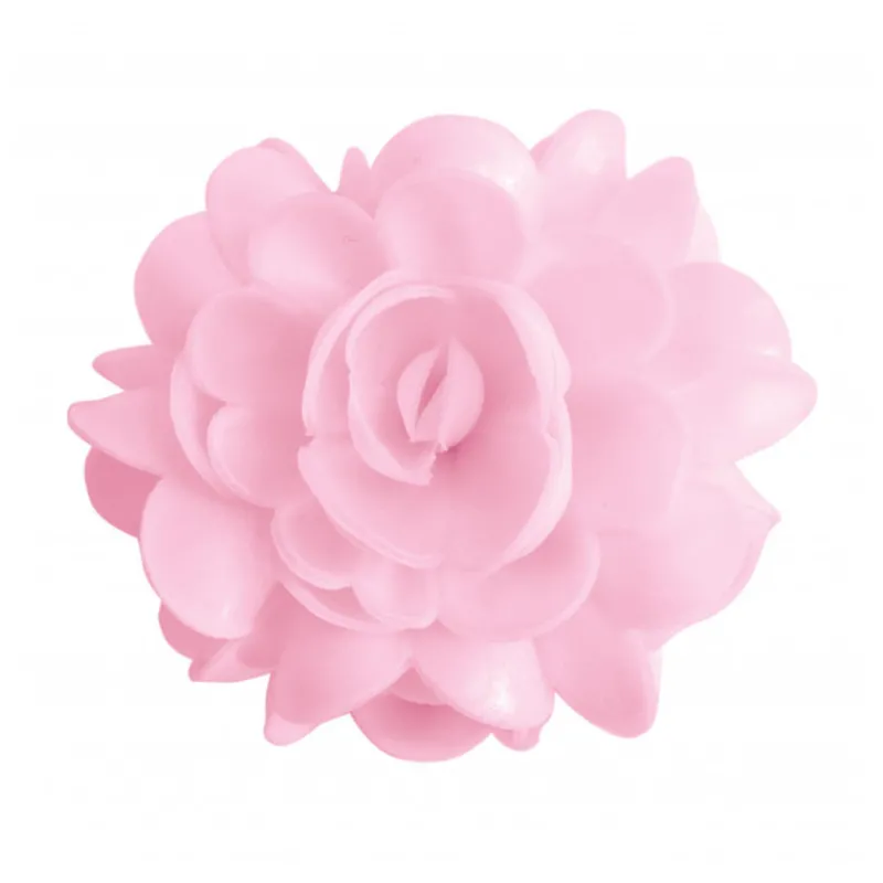 SCRAPCOOKING Décoration Comestible*Fleur Azyme Rose XXL 10cm