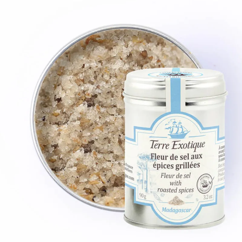 TERRE EXOTIQUE Sel*Fleur de Sel aux Épices Grillées 90 g