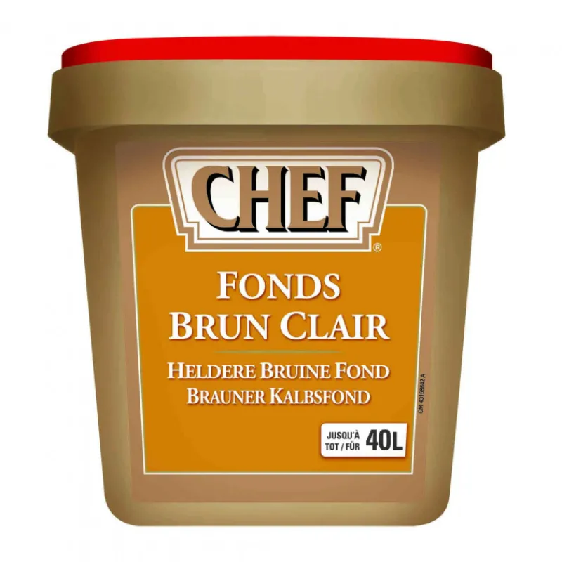 CHEF Fonds De Sauce - Sauces*Fonds brun clair 40L 800g