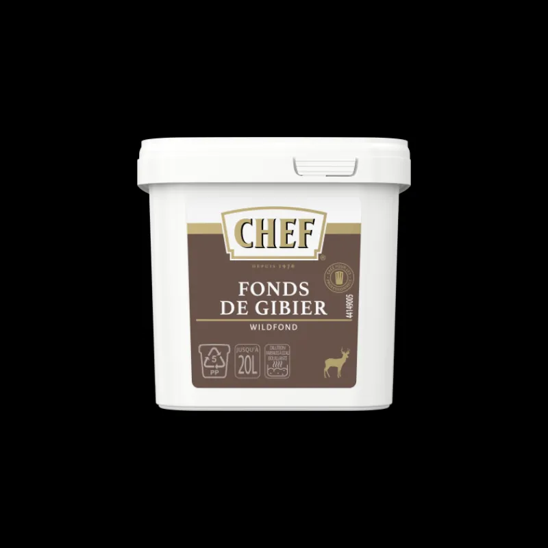 CHEF Fonds De Sauce - Sauces*Fonds de Gibier 20L 500g