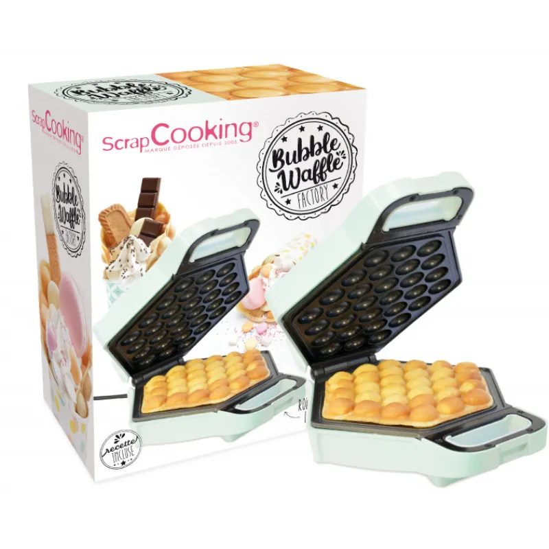 SCRAPCOOKING Gaufrier*Gaufrier Bubble Waffle