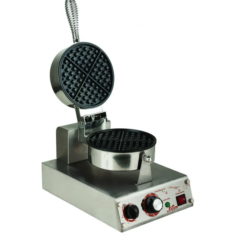 Cuisine Addict Matériel Snacking | Gaufrier*Gaufrier Professionnel Simple Ø185 mm