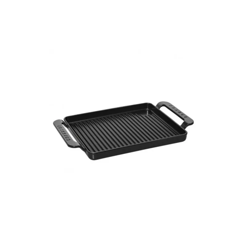 CHASSEUR Grills*Gril en Fonte rectangulaire 42 x 24 cm Caviar