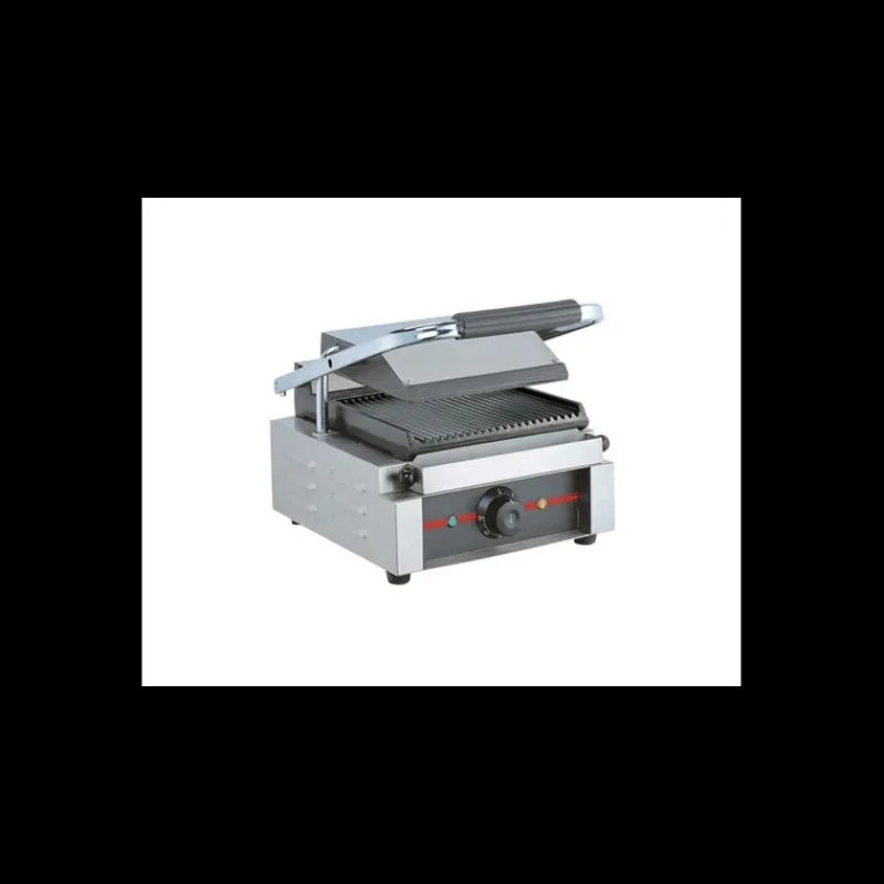 GAFIHC Matériel Snacking*Grill Panini Rainuré Plaque Simple 2,2 kW