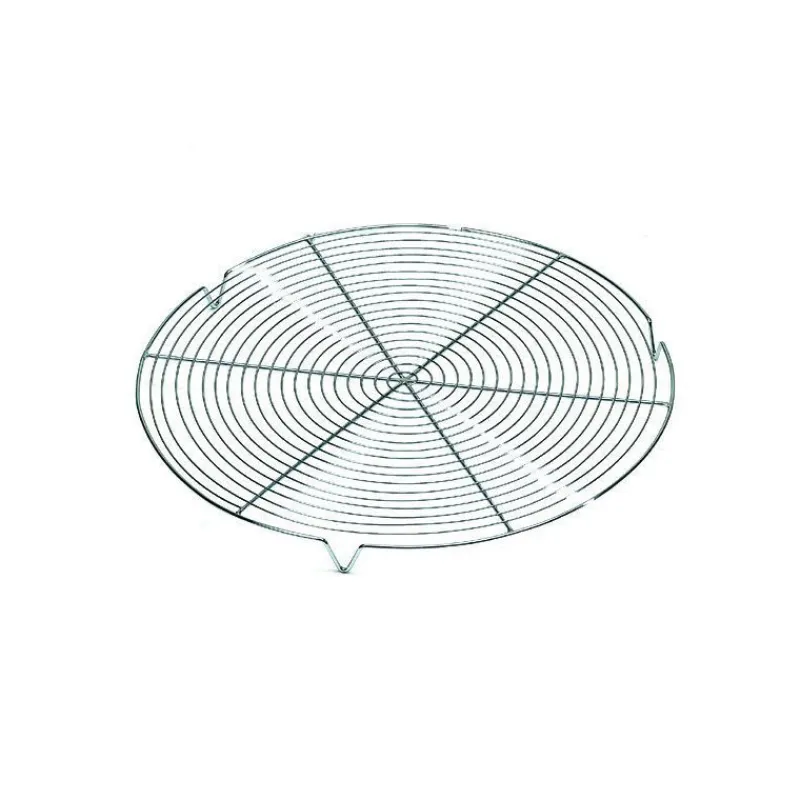 MATFER Grille Pâtisserie*Grille Ronde avec pieds Chromée Ø 32 cm