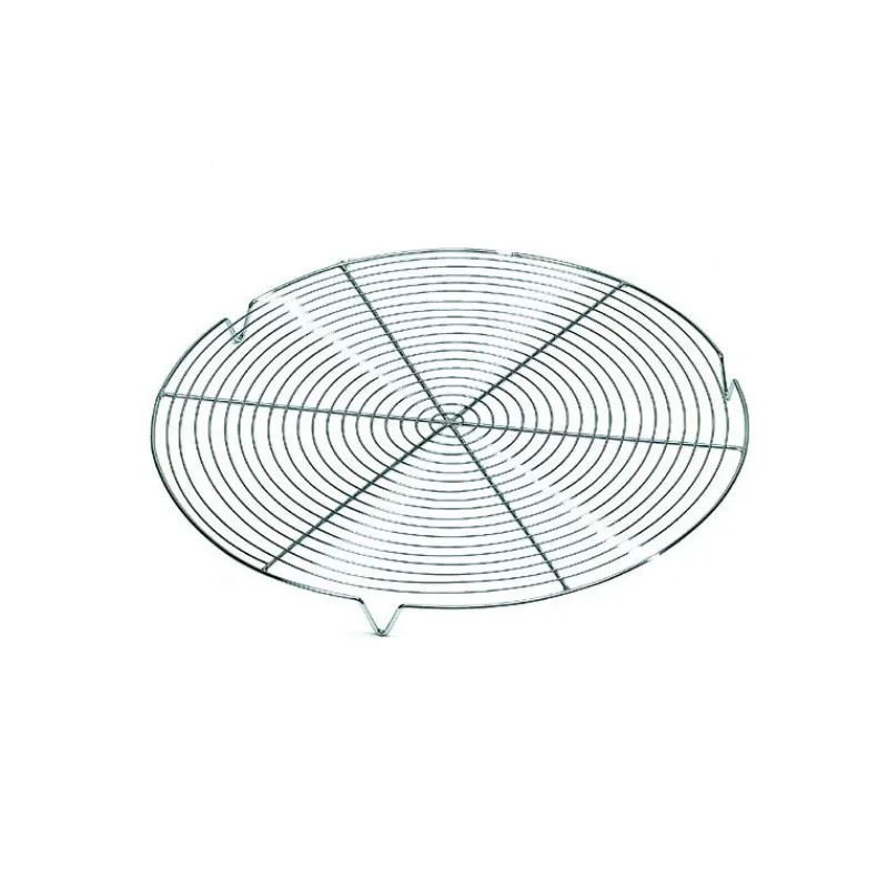 MATFER Grille Pâtisserie*Grille Ronde avec pieds Chromée Ø 24 cm