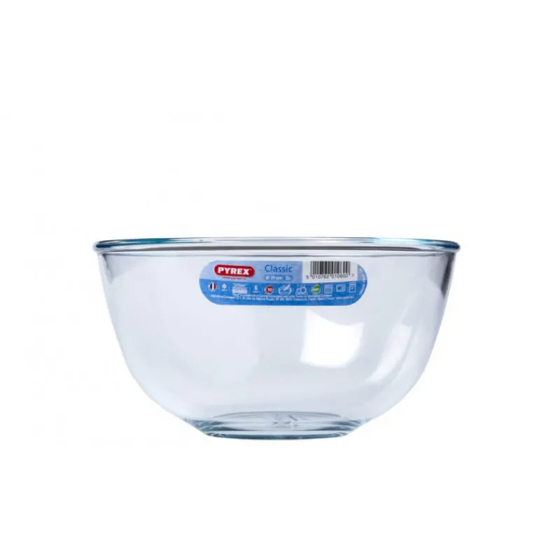 PYREX Servir, Présenter | Culs De Poule*Jatte en Verre Ø24 cm 3 L Classic