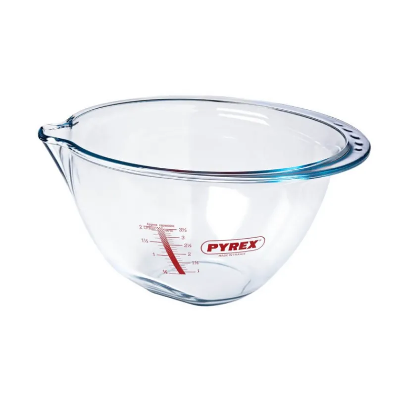 PYREX Servir, Présenter | Culs De Poule*Jatte Graduée en Verre Ø30 cm 4,2 L Expert Bowl