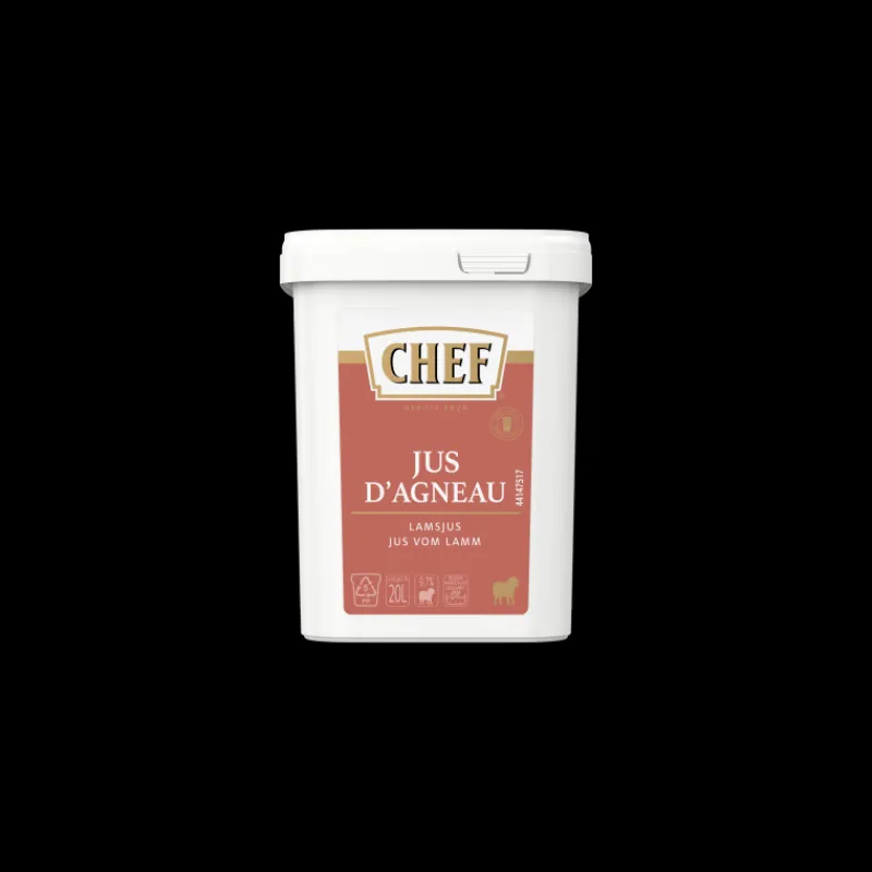 CHEF Fonds De Sauce - Sauces*Jus d'agneau déshydraté 20L 600g