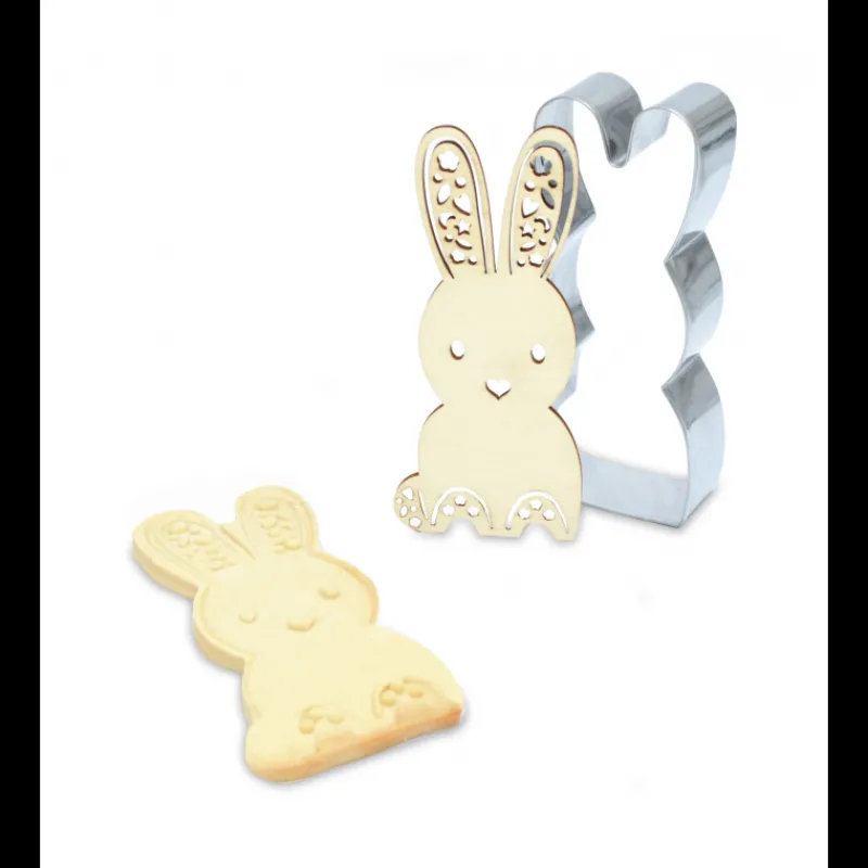 SCRAPCOOKING Emporte Pièce - Découpoir Pâtisserie*Kit Biscuit Lapin 10,3 cm