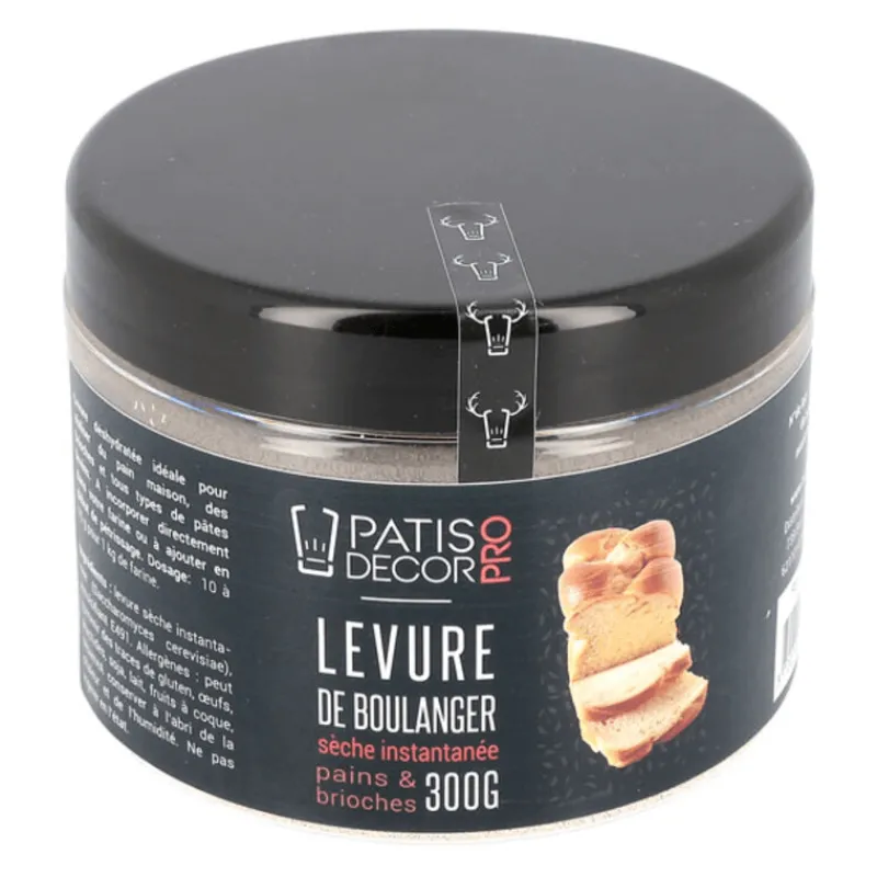 PATISDECOR Levures*Levure boulangère sèche 300 g Patisdécor