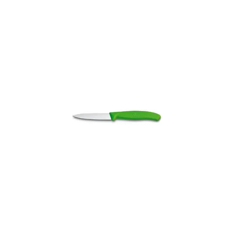 VICTORINOX Couteau D'office*Lot 2 Couteaux d'Office 8 cm Vert Swiss Classic