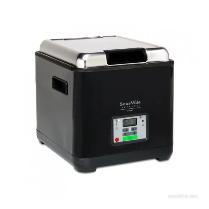 TELLIER Machine Sous Vide*Machine pour Cuisson Sous Vide 8.7L Noir Supreme