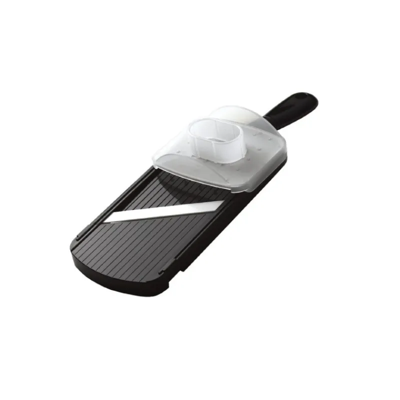 KYOCERA Mandoline De Cuisine*Mandoline Réglable Lame Céramique avec Protège Doigts Noire