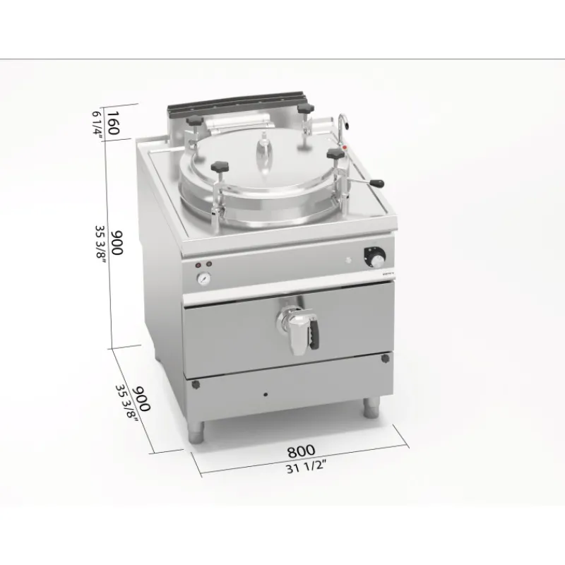 BERTOS Chaud*Marmite à Gaz 100L Autoclave Berto's