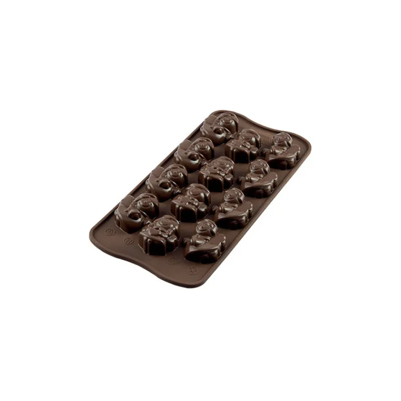 EASY CHOC Moules À Chocolat | Moule Silicone*Moule à Chocolat 12 Anges - Silicone Spécial Chocolat