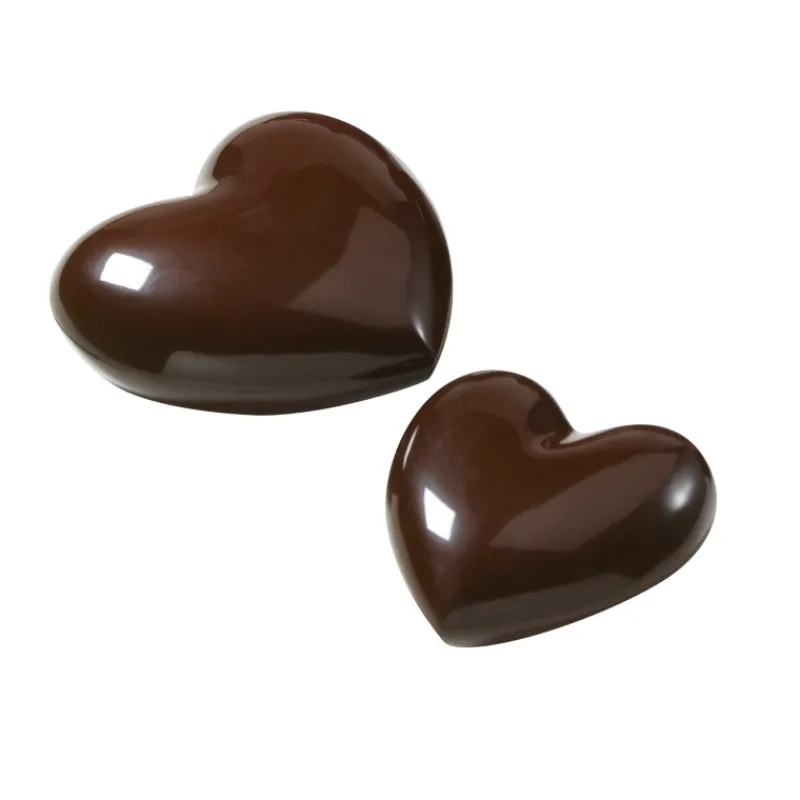 BARRY Moules À Chocolat*Moule à Chocolat Coeurs 8 cm et 10 cm