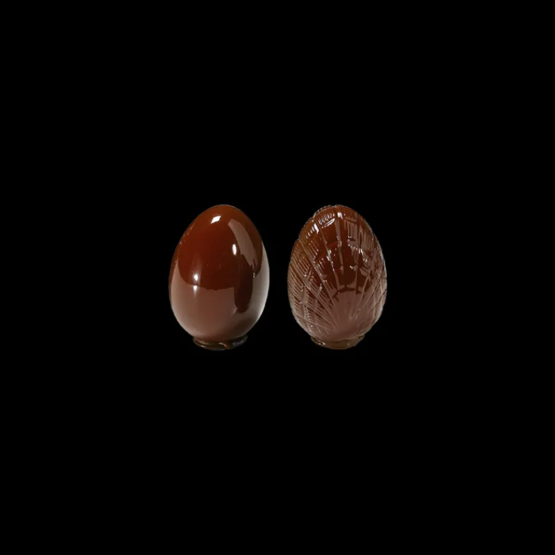 BARRY Moules À Chocolat*Moule à Chocolat Oeuf 10 cm Lisse (x4)