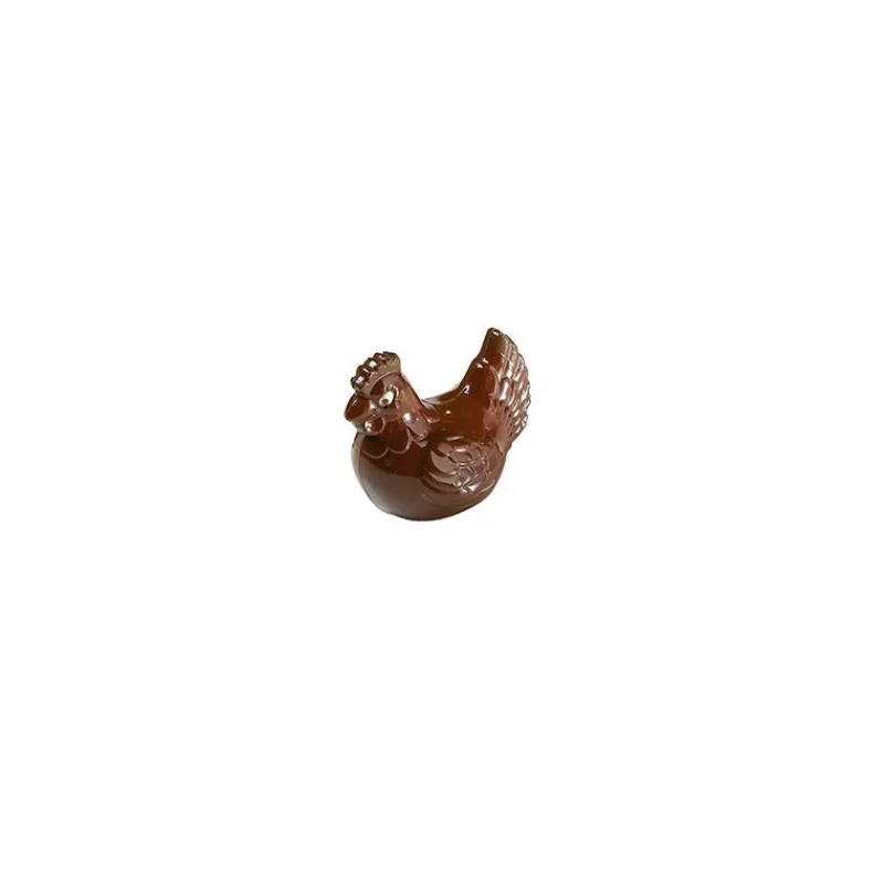 BARRY Moules À Chocolat*Moule à Chocolat Poule 60mm (x8)