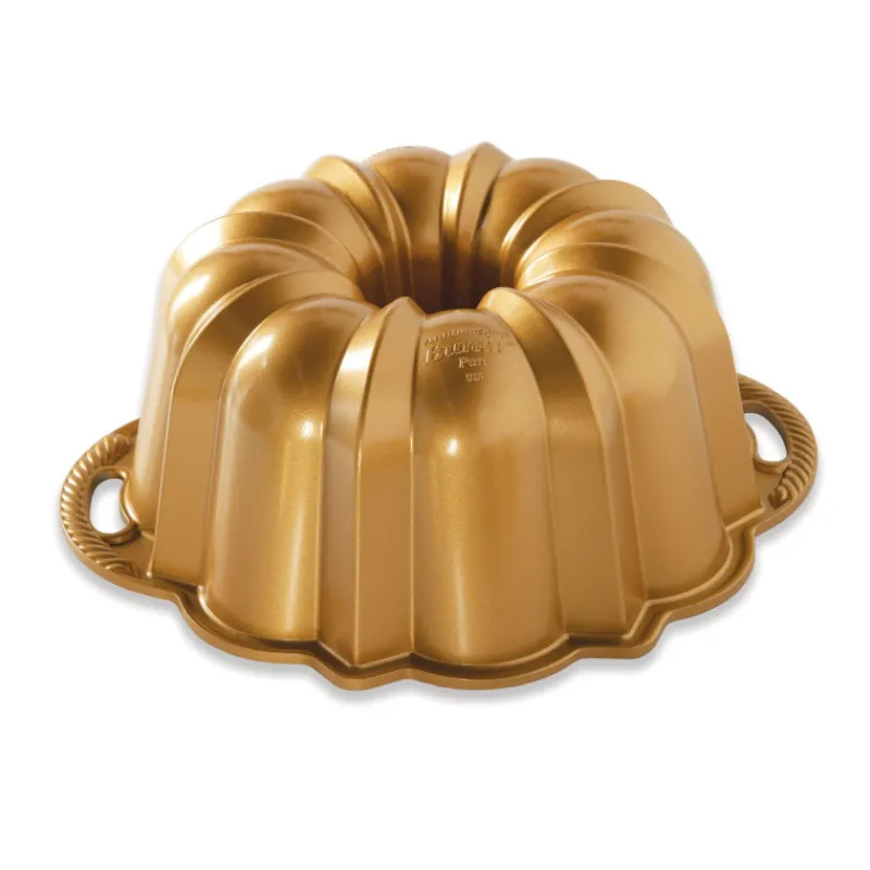 NORDIC WARE Moule Anti-adhésif | Moules À Gâteaux*Moule à Gâteau Bundt Anniversaire Gold 2,5 L