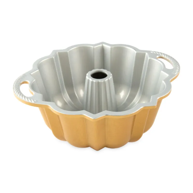 NORDIC WARE Moule Anti-adhésif | Moules À Gâteaux*Moule à Gâteau Bundt Anniversaire Gold 1,5 L