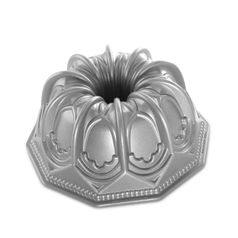 NORDIC WARE Moule Anti-adhésif | Moules À Gâteaux*Moule à Gâteau Bundt Cathédrale Silver