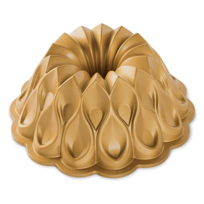 NORDIC WARE Moule Anti-adhésif | Moules À Gâteaux*Moule à Gâteau Bundt Couronne Gold