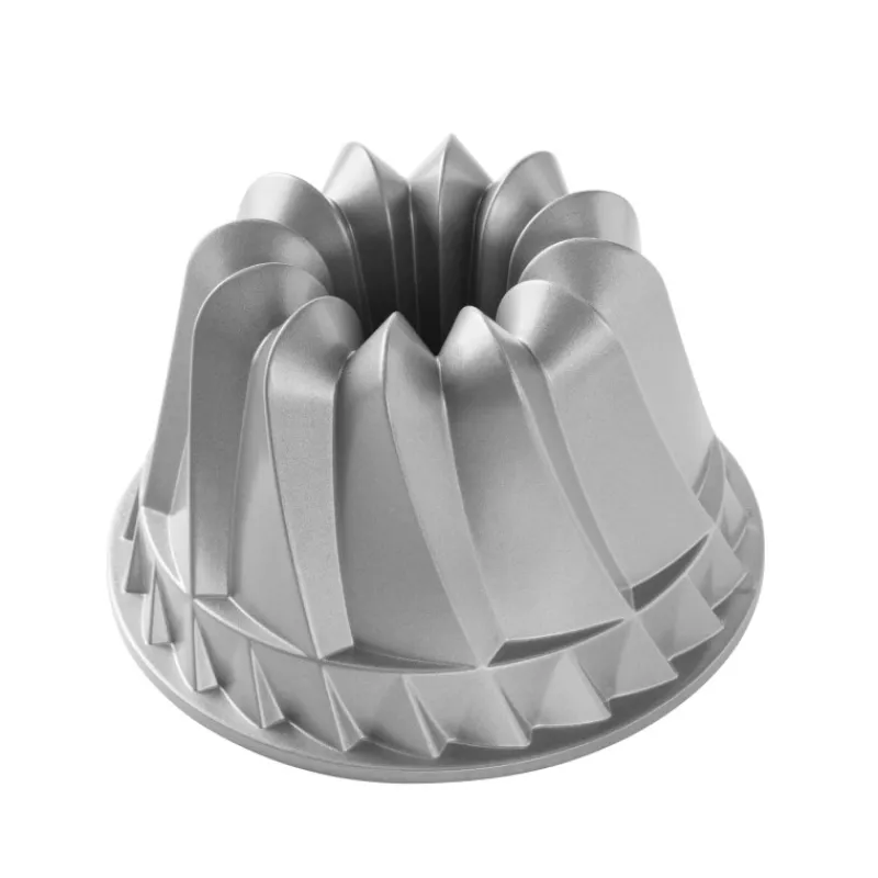 NORDIC WARE Moule Anti-adhésif | Moules À Gâteaux*Moule à Gâteau Bundt Kougelhopf Silver