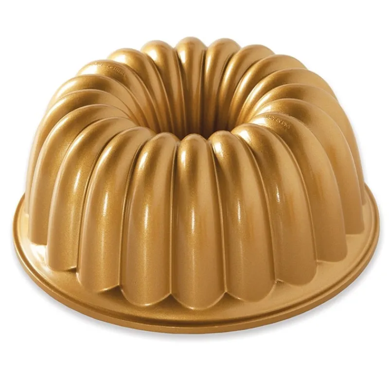 NORDIC WARE Moule Anti-adhésif | Moules À Gâteaux*Moule à Gâteau Bundt Élégant Gold