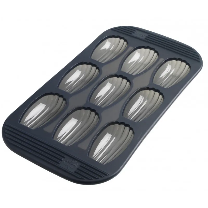 MASTRAD Moule Silicone | Moules À Gâteaux*Moule à Madeleine Silicone (x9)