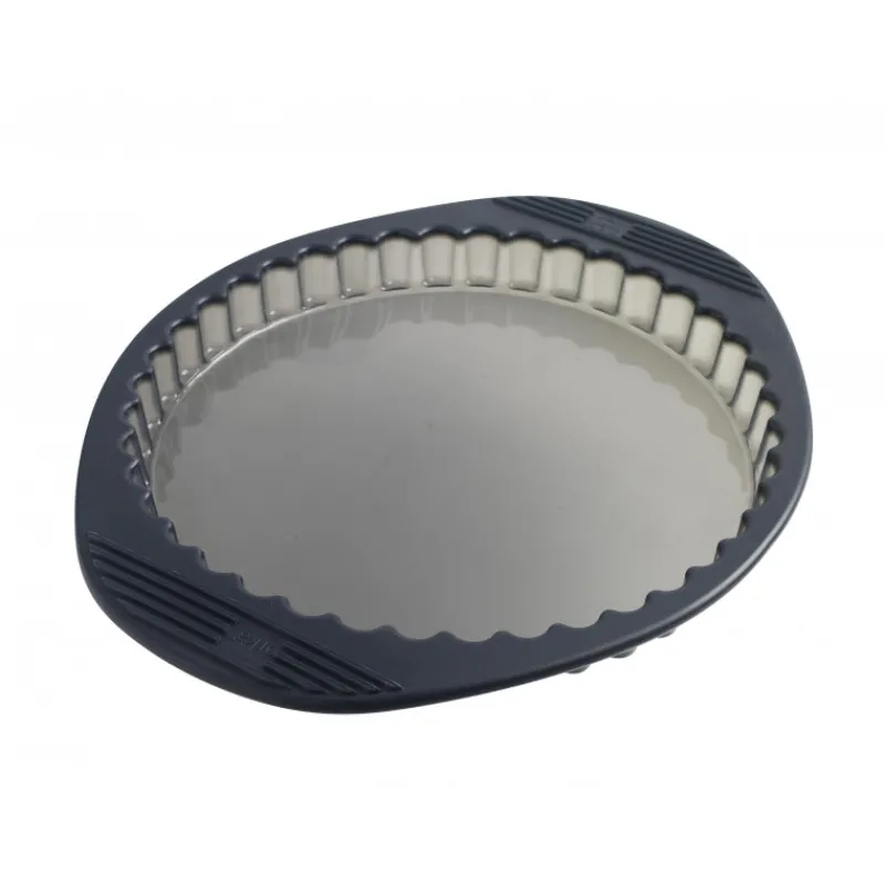 MASTRAD Moule Silicone | Moules À Gâteaux*Moule à Tarte Cannelée Silicone 28 cm