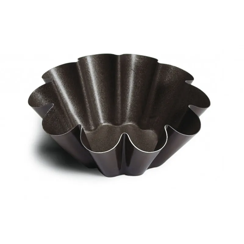 GOBEL Moule Anti-adhésif*Moule Brioche 10 Côtes 11 cm x H 4,2 cm Anti-adhésif