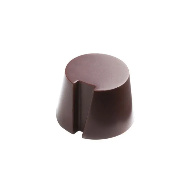 POP CHOCOLAT Moules À Chocolat*Moule Chocolat Pralines Cylindres Biseautés Ø27 mm (x28)