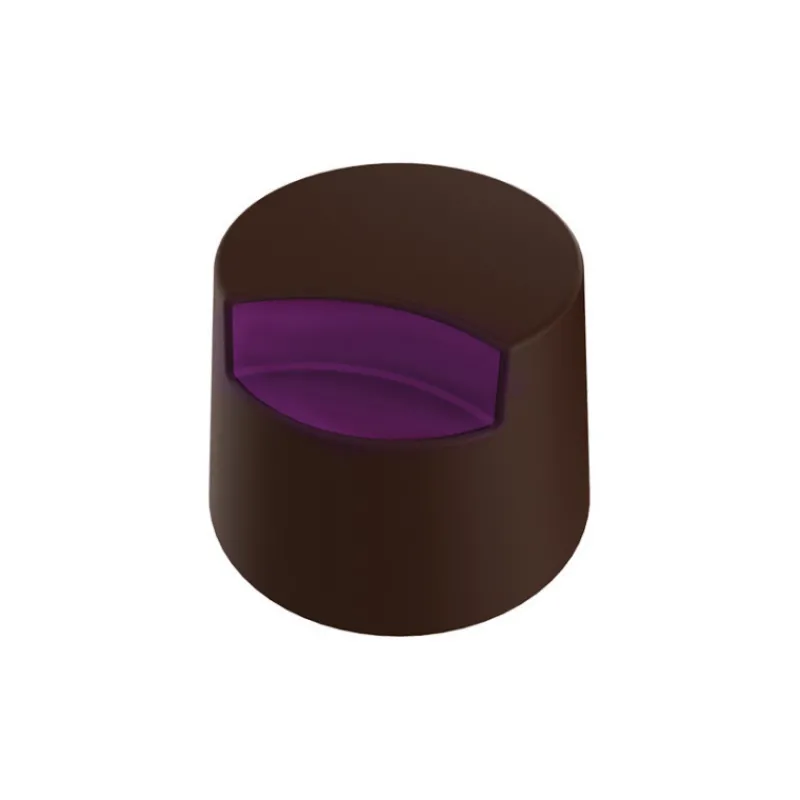 POP CHOCOLAT Moules À Chocolat*Moule Chocolat Pralines Cylindres Coupés Ø 27 mm (x28)