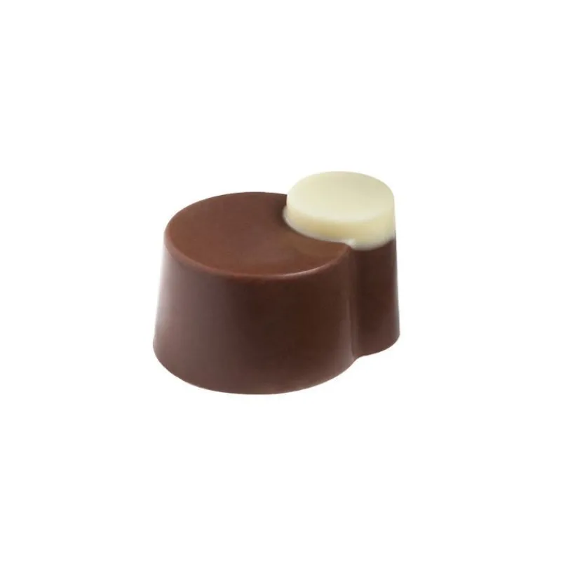 POP CHOCOLAT Moules À Chocolat*Moule Chocolat Pralines Cylindriques Jumelles 32 mm (x28)