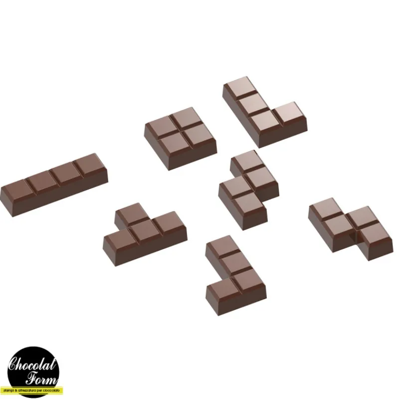 Chocolat Form Moules À Chocolat*Moule Chocolat Tetromino (x14)