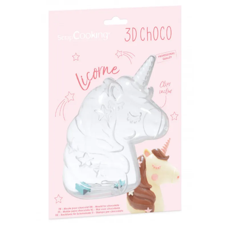 SCRAPCOOKING Moules À Chocolat*Moule 3D Chocolat Licorne