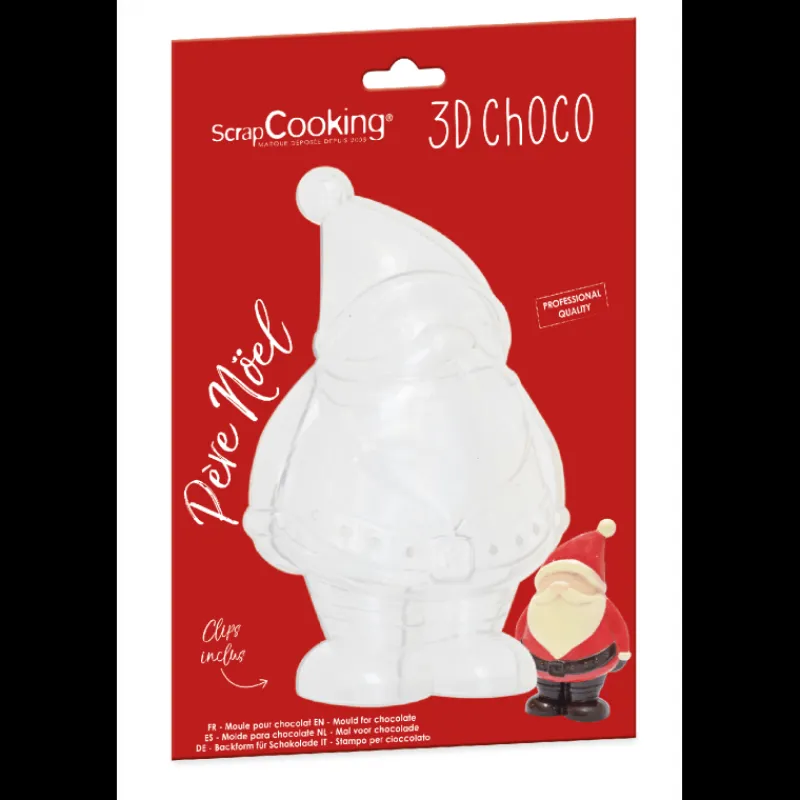 SCRAPCOOKING Moules À Chocolat*Moule 3D Chocolat Père Noël