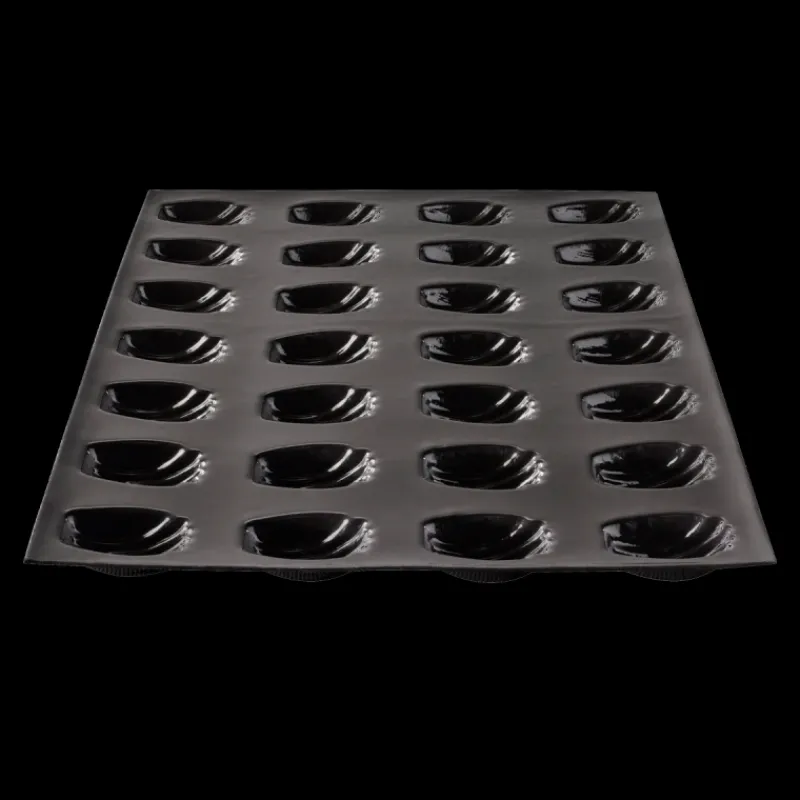 FLEXIPAN DEMARLE Moule Anti-adhésif | Moule Silicone*Moule Silicone 28 Mini Madeleines 5,5 x 3,5 cm