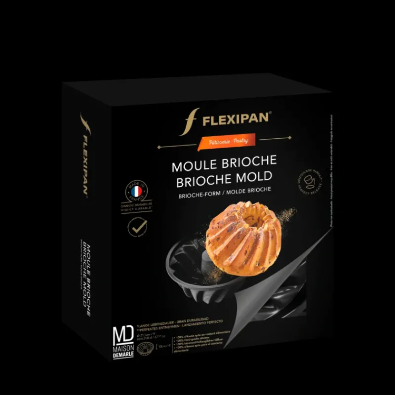 FLEXIPAN DEMARLE Moule Anti-adhésif | Moule Silicone*Moule Silicone Brioche Ø 21,5 cm