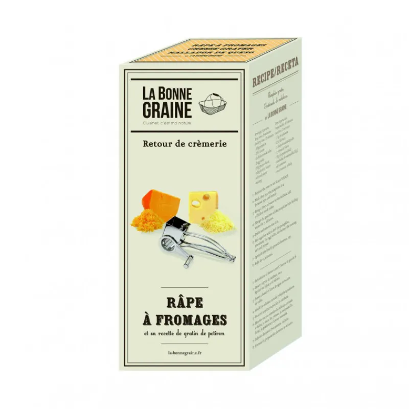 La Bonne Graine Râpes À Fromage*Moulin Râpe à Fromage inox 1 tambour