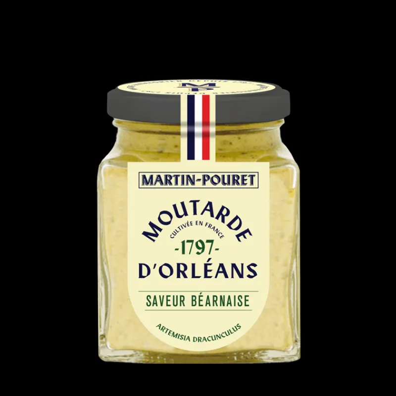 MARTIN POURET Moutarde*Moutarde d'Orléans Saveur Béarnaise 95g