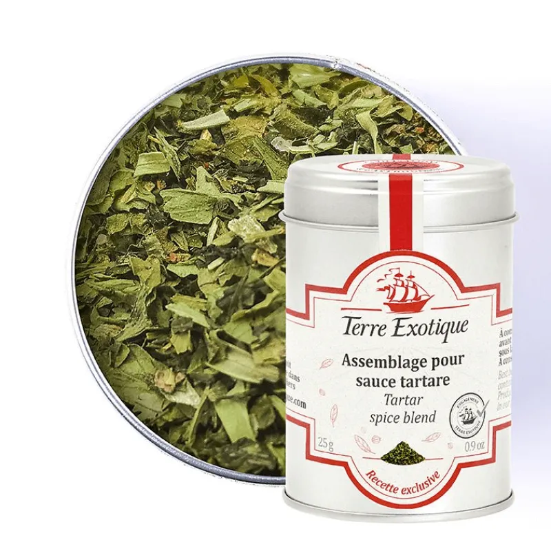 TERRE EXOTIQUE Fonds De Sauce - Sauces | Marinade, Mélange Epices*Épices pour Sauce Tartare 25 g