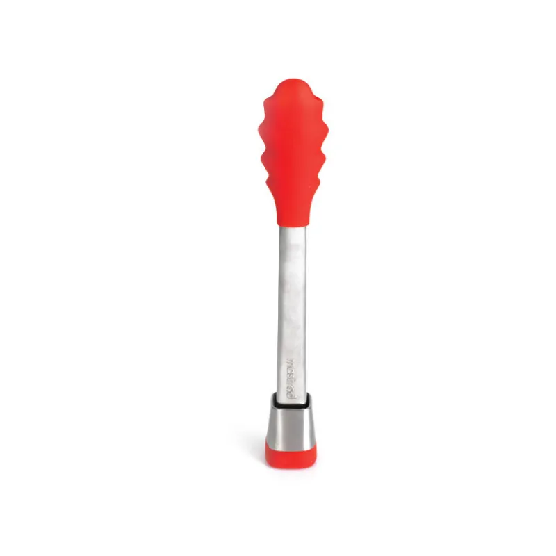 MASTRAD Pince De Cuisine*Pince de Cuisine Embout en silicone 28 cm Rouge