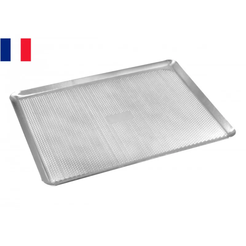 CUISINEADDICT Plaques De Cuisson | Plaque De Cuisson Perforée*Plaque Perforée Aluminium 40 x 30 cm - Plaque à Pâtisserie