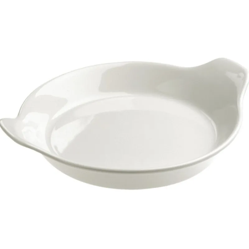 REVOL Servir, Présenter | Plat De Cuisson*Plat à Oeuf Porcelaine Rond Ø 15 cm French Classique