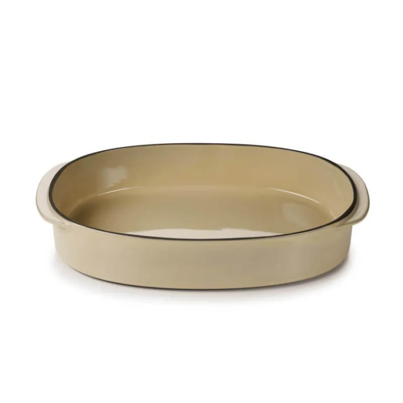 REVOL Plat De Cuisson*Plat Oblong Muscade 34 x 25 cm Caractère Culinaire