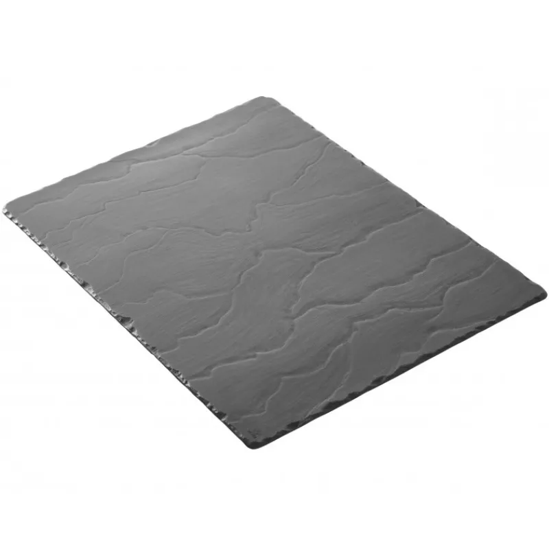 REVOL Servir, Présenter*Plateau Rectangulaire Ardoise 40 x 30 cm Basalt